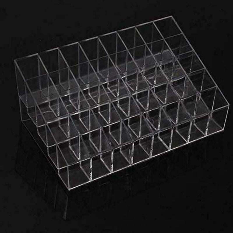 40Slots Lipstick Makeup Case Foundation Display Box Organizer Cosmetic Hold M3S8