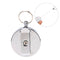 110CM Retractable Key Chain Reel Steel Cord Recoil Belt Key Ring Badge Holde Gn
