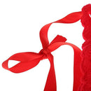 Baby Infant Red Cap Hat with Silk Stripe Crochet Knitting Costume Soft Ador