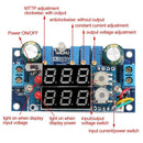 Voltage Regulator Buck Converter 6-36V to 1.25-32V LED MPPT Solar Controller