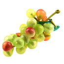 Manmade Faux Green Grape Plastic Fruit Tea Table Cabinet Ornament