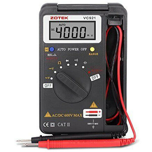 VC921 Auto Range Digital Multimeter AC DC Current Voltage Frequency Tester  N6A8