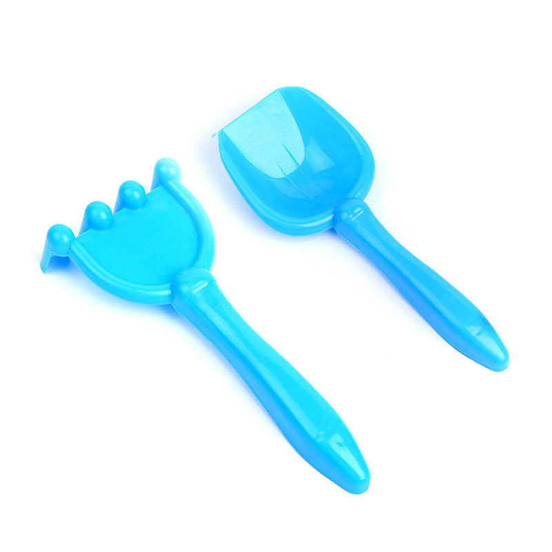 2Pcs/set Sand Water Beach Play Toys Set Kids Seaside Shovel Rake Kit FunnyToolME