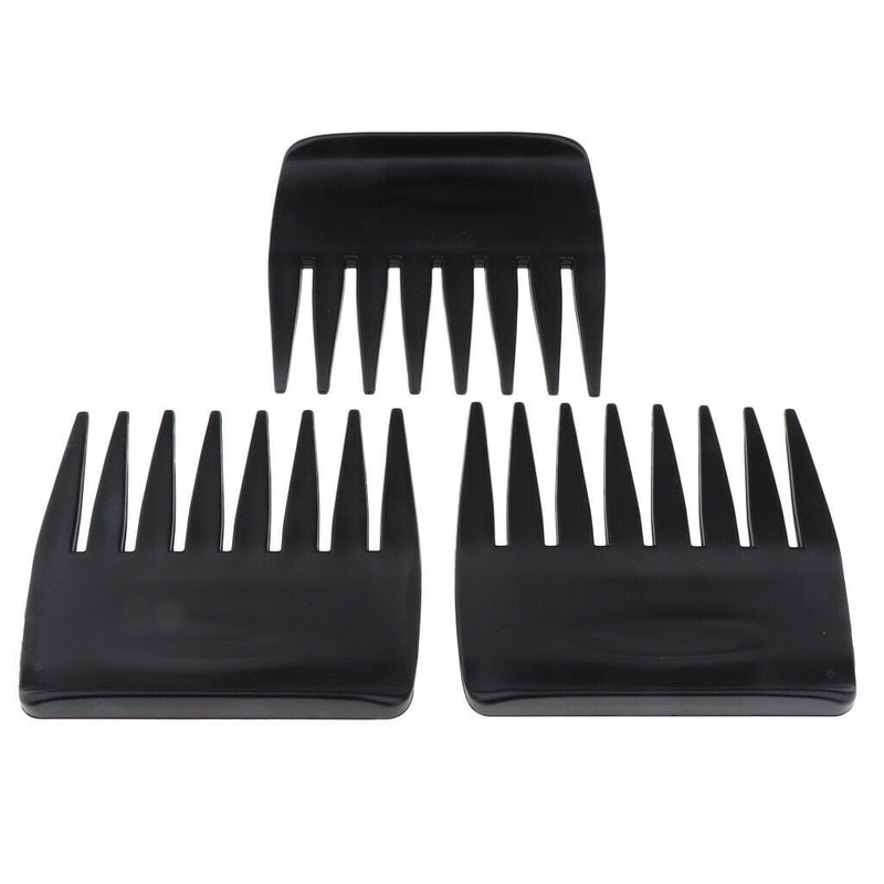3pcs Scalp Massage Detangle Comb Shampoo Wide Teeth Comb Hair Salon Shampoo Comb