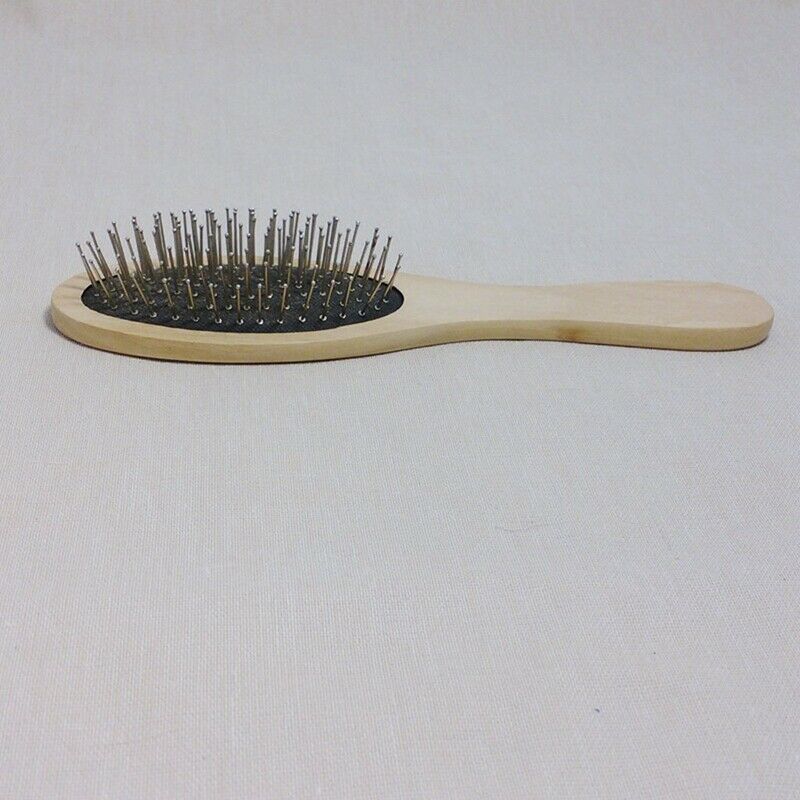 Wooden Hair Paddle Brush Comb Head Massage O9P7