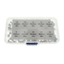 100PCS 1A 5V 10 Value Quick Blow Fusing Glass Fuse Tube 5X20mm Assortment