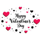 Happy Valentines Day Background Heart Photography Backdrop Wedding Decor