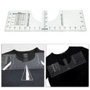 T-Shirt Ruler Guide Vinyl T-Shirt Ruler - Sublimation Designs on T-shirts