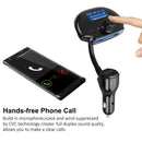 Bluetooth FM Transmitter Car, Wireless Radio Adapter Car Kit Support MP3 Pl