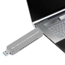 2-In-1 Nvme Enclosure, Usb 3.1 Gen 2 To Pcie Gen 3 X2 Bridge Chip Nvme Encl