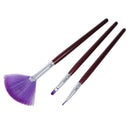 16pcs brush Foundation Powder Blush Eyes Pro Eyeshadow brush + Pencil case