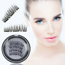New 4 Pcs Magnetic Eyelashes Reusable Magnet False Thick Eye Lashes Extension