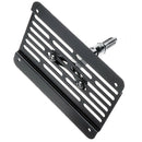 New Front Bumper Tow Hook License Plate Frame Holder Relocator Mounting Bra Y1D6