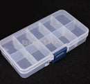 10 Slots Storage Box Adjustable Jewelry Novelty  Chic Craft Organizer Beads