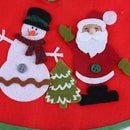 18 inch Red Christmas Tree Skirt Xmas Tree Skirt Base Cover Decorations