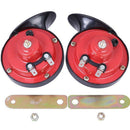 Motor Bike Air Horn Black Red 120dB 12 volt Motorcycle Loud Sound Level