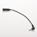 2.5mm Male Plug to 3.5mm Female Jack Stereo AUX Audio TRS Adapter ConverterJ.AU
