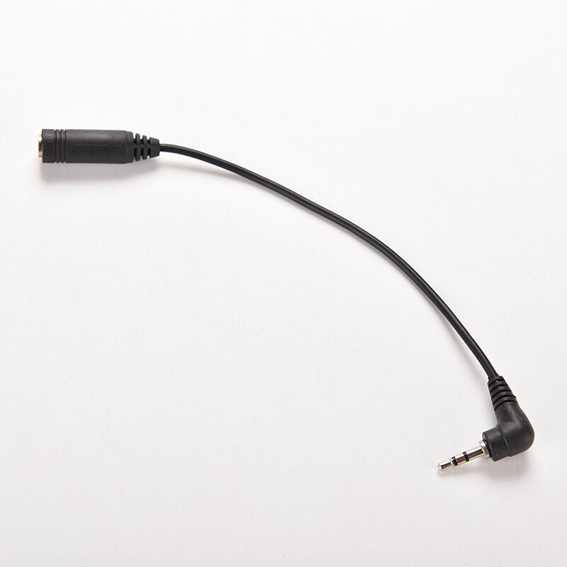 2.5mm Male Plug to 3.5mm Female Jack Stereo AUX Audio TRS Adapter ConverterJ.AU