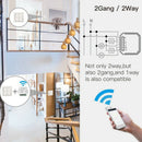 Wifi Smart Light Switch Diy Breaker Module Smart Life/Tuya App Remote Contr Y9H7