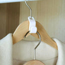 30pcs Plastic Wardrobe Space-saving Stack Hanger Hooks Coat Closet Hanger Ra Kw