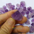100g Natural Purple Amethyst Point Quartz Crystal Rough Rock Specimen Home Decor