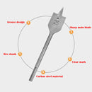 6Pcs/Set Grooved Flat Bit Set Flat Spade Wood Drill Bit 10/12/16/18/20/25mm