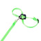 Parrot Leash Adjustable Harness Bird Anti Fly Outdoor Training Rope (Green)
