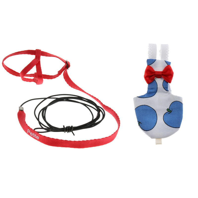 Parrot Bird Parakeet Leash Rope Comfortable Birds Bird Pocket Nappy Easy and