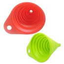 Collapsible Silicone Funnel Set, 5 Pieces Must-Have Kitchen Food Grade Sili G5N2