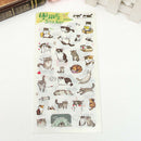 6Cute Scrapbooking Cat Craft Portable Album Diary Calendar lovely Label. St A6W2