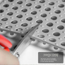 Pack Of 6 Non-skid Bathtub Mat Splicing Hollow Tiles Carpet Kitchen Bathroom