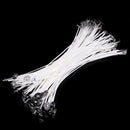 100PCS 12cm Candle Wick Pre Waxed Cotton with Sustainers For Soy Wax Candle DIY