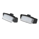 2x -On Car LED License Plate Light Backup Reverse Lamp For Mitsubishi