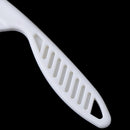 1Pc White Rake Comb Stainless Steel for Dog straight Brush Grooming Pet Suppli..