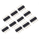 4-Pin Male Plug Adapter Connector for RGB 3528 5050 SMD LED Strip LighES