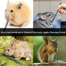 50g Natural Wood Chew Sticks Twigs Pets Rabbit Hamster Guinea Pig Toys B0X1