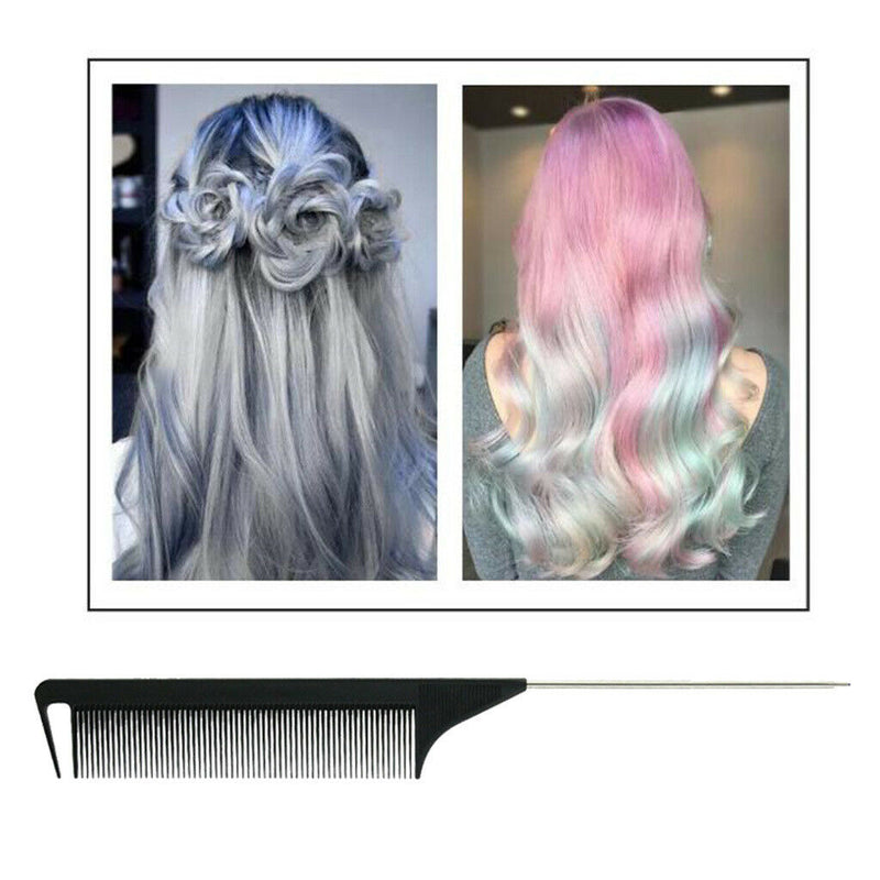3pcs Sectioning Highlight Comb Hair Salon Dye Comb Hair Styling Tools