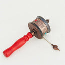 Hand Moving TibetanI Buddhist Prayer Wheel Wishes Mantra Buddhism Alloy Plastic