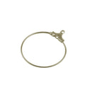 40Pcs Hoop Huggie Earrings Findings Earring Accessories Earring Circle