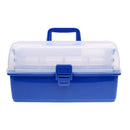 Waterproof Fishing Tackle Box Tray Fishing Hooks Lures Baits Storage Case L