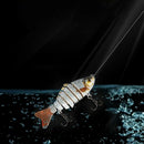 10cm / 4 "15.5g Bionic realistic Hard Multi-segments bait for sun-fish Bass P2H6