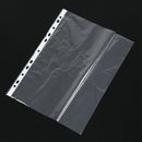A4 clear plastic punched pockets / wallets / sleeves 200 Pcs R2V9