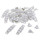 20 Sets Trousers Skirts Hooks and Bars Eyes Fasteners Sew on Clothes Crafts