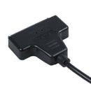 USB2.0 To SATA Adapter Cable 48cm For 2.5 inch External SSD HDD Y4W5