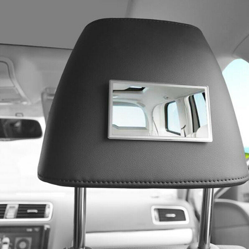 Sun-Shading Visor Makeup Stainless Steel Mirrors Portable Car Interior Mirro Hn