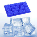 Silicone Rectangular Ice Lattice Mold Chocolate Cake Mold Baking Tools Tray