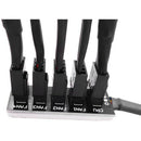 1 to 5 4-Pin PWM CPU Cooler Fan PC Case Cooling Fan Sleeved Power CableÃ‚Â Hub