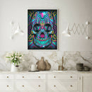 5D DIY Full Drill Diamond Painting Skeleton Diamond Embroidery Kits Mosaic