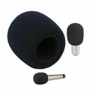 Pop Filter Windscreen Microphone Sponge Foam Cover For Blue Yeti Pro Mic Black