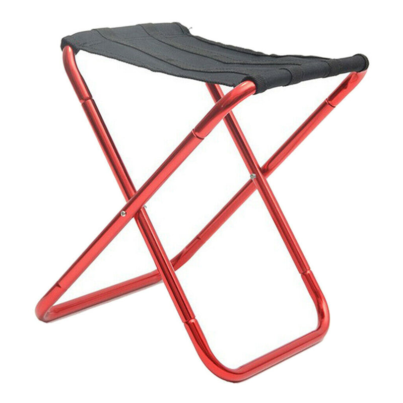 2Pcs Portable Chair Folding Mini Stool Seat for Camping Fishing Picnic Hiking